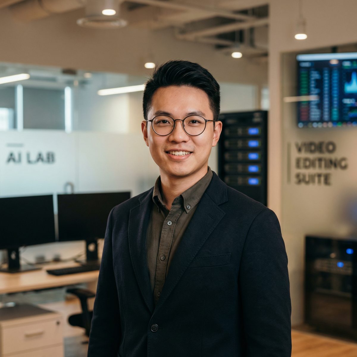 偷拍AI技术总监张浩宇