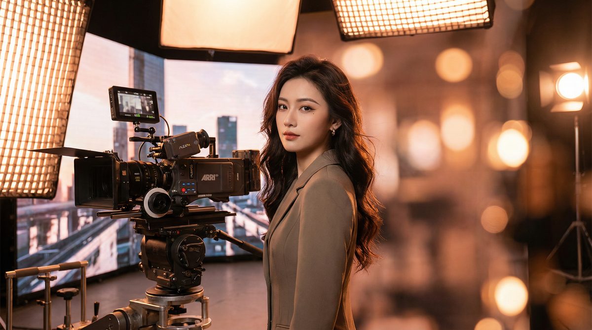 偷拍影视制作现场